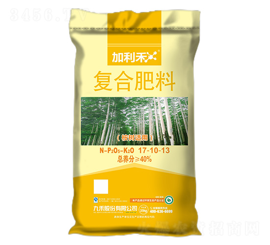 桉樹適用復(fù)合肥料17-10-13-加利禾-九禾