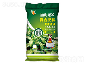 煙草適用復合肥料15-15-15-加利禾-九禾